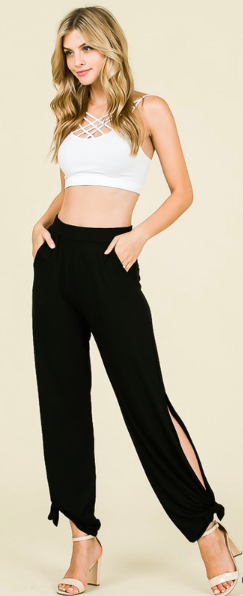 Side Slit Wide Leg Pant – BeBOLD Chic —The Body Positive Boutique