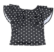 Load image into Gallery viewer, Polka-dot Ruffle Top
