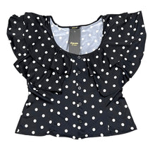 Load image into Gallery viewer, Polka-dot Ruffle Top
